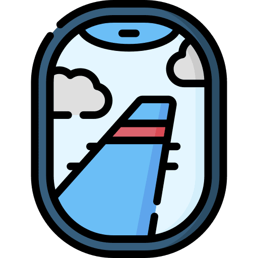 Window plane plane window flight icon
