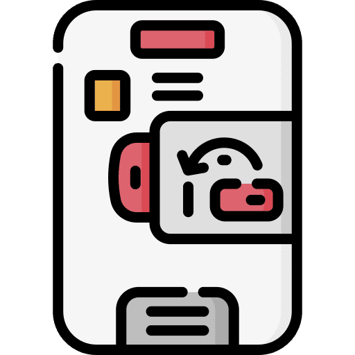 Exit door airport security flight icon Exit door airport security flight icon