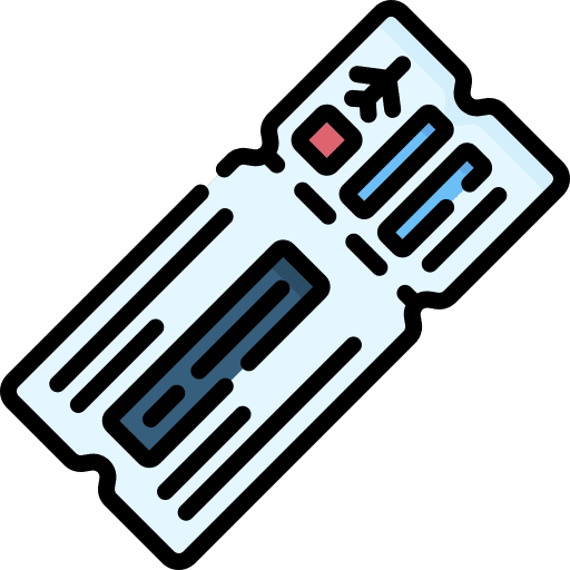 Ticket flight ticket transportation icon Ticket flight ticket transportation icon