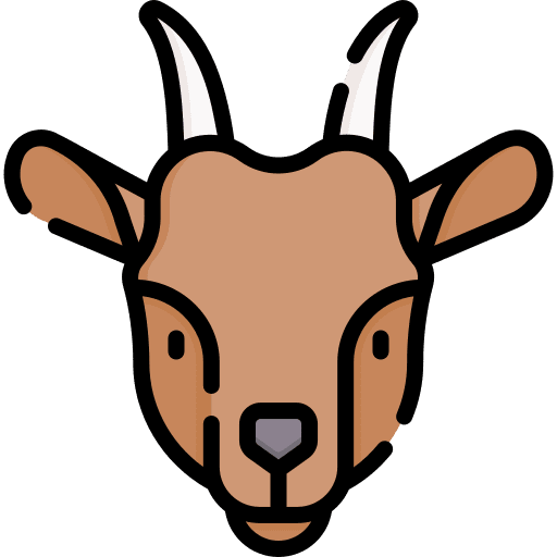 Goat animal zoo animal kingdom icon Goat animal zoo animal kingdom icon
