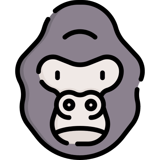 Gorilla animals wildlife gorilla icon Gorilla animals wildlife gorilla icon
