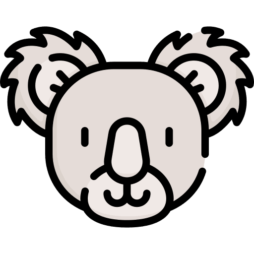 Koala zoo animal koala icon Koala zoo animal koala icon