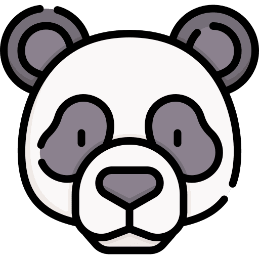 Panda panda panda bear animal kingdom icon Panda panda panda bear animal kingdom icon