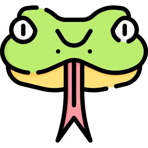Snake animals wildlife fauna icon Snake animals wildlife fauna icon