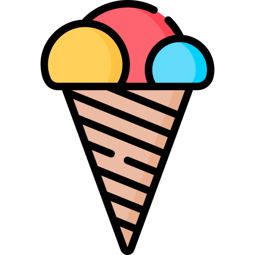 Ice cream ice cream summer dessert icon