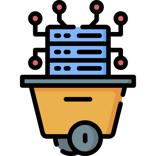 Data mining data software seo and web icon