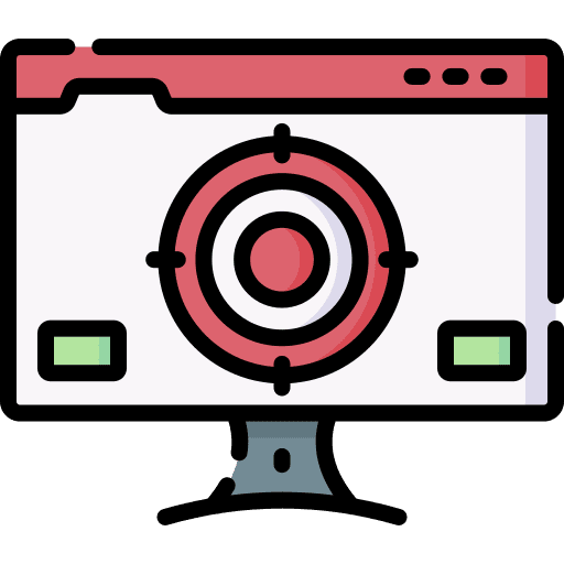 Target web monitor target icon
