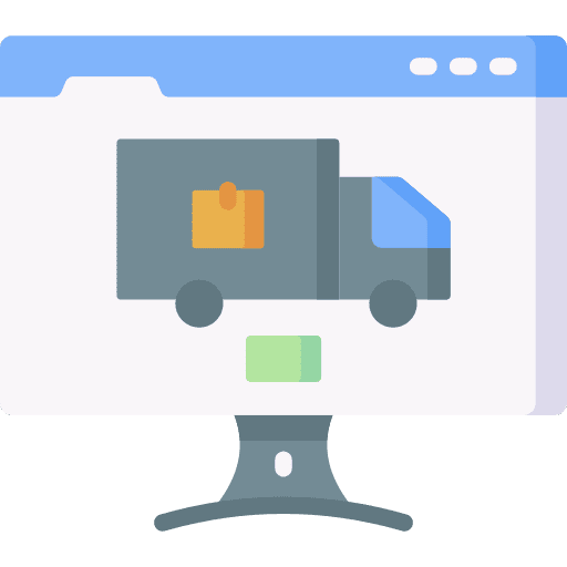Delivery logistics delivery delivery tracking icon