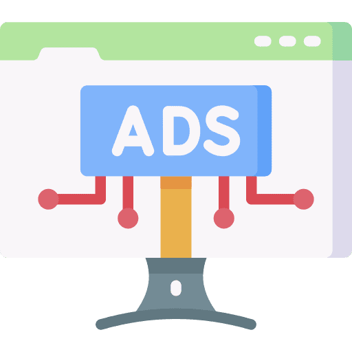 Digital marketing marketing ads business icon