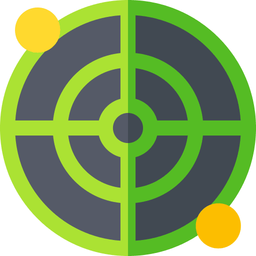 Radar radar place maps and location icon Radar radar place maps and location icon