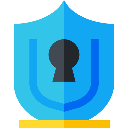 Shield shield keyhole privacy icon Shield shield keyhole privacy icon