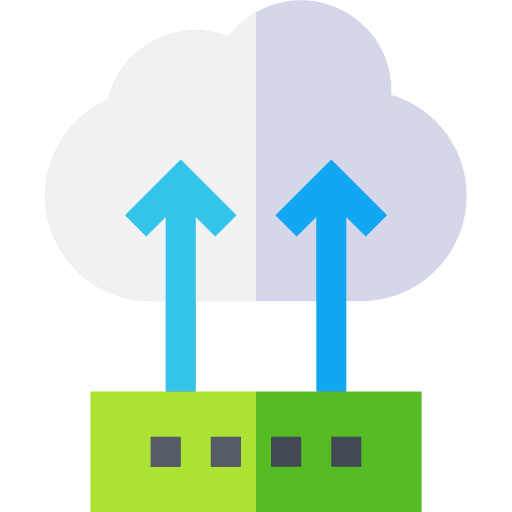 Cloud cloud computing data interface icon Cloud cloud computing data interface icon