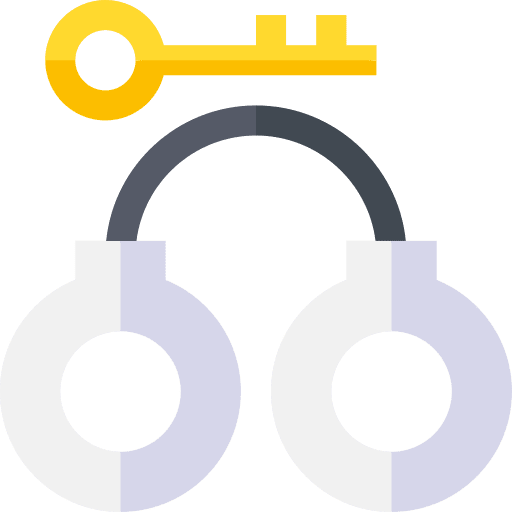 Handcuffs security prision miscellaneous icon Handcuffs security prision miscellaneous icon