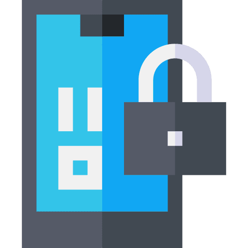Smartphone smartphone electronics padlock icon Smartphone smartphone electronics padlock icon