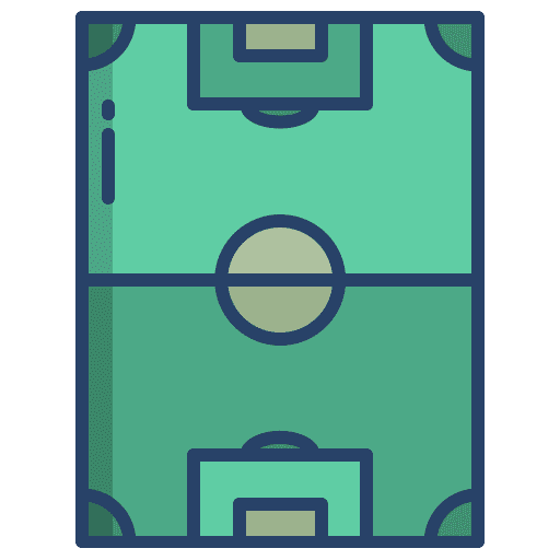 Soccer field stadium team sport sport equipment icon