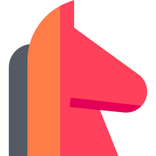 Trojan computer horse computing icon Trojan computer horse computing icon