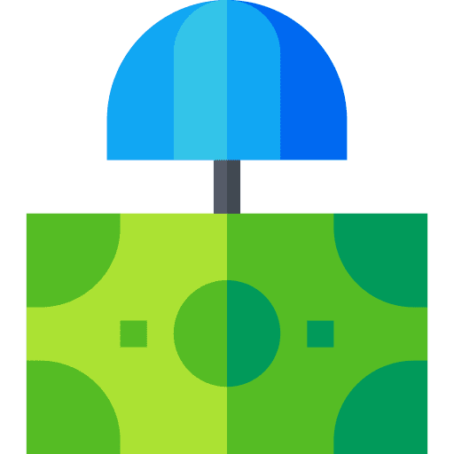 Umbrella insurance security money icon Umbrella insurance security money icon