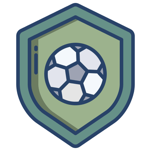 Shield soccer sport team football club icon Shield soccer sport team football club icon