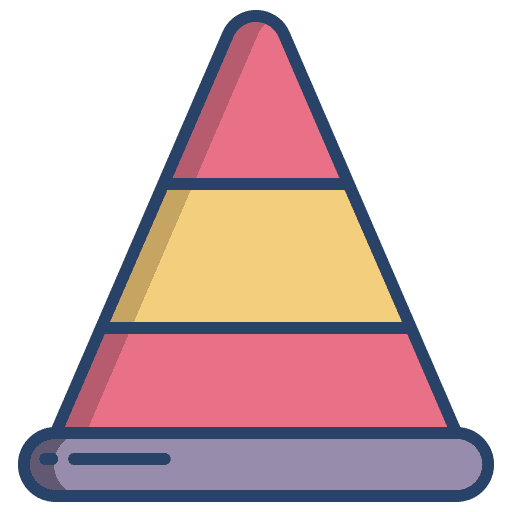 Traffic cone security caution traffic cone icon Traffic cone security caution traffic cone icon