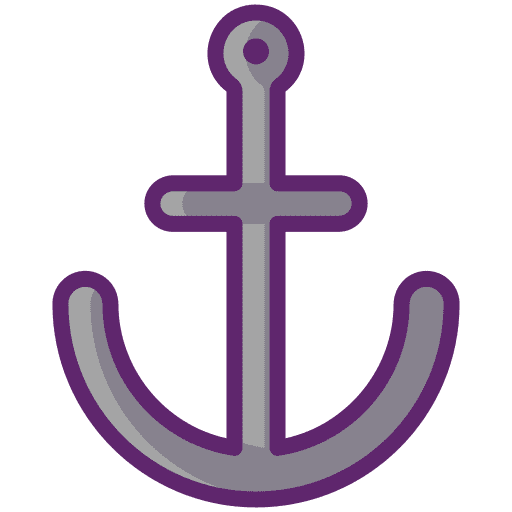 Anchor boat tool ship icon