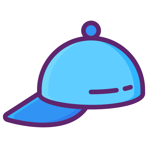 Baseball cap baseball cap sport accessory icon