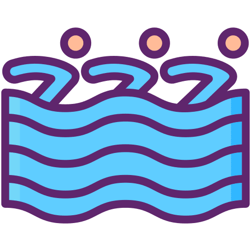 Swimming humanpictos sports and competition water sport icon