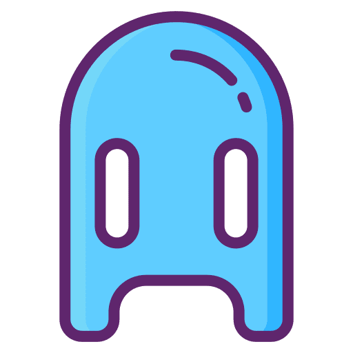 Pool kickboard pool kickboard sports and competition safe icon