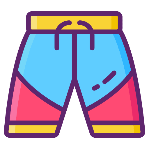 Swimming trunks beach swimming trunks pants icon
