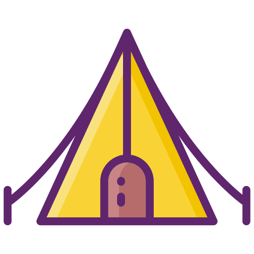 Tent tent outdoor holidays icon