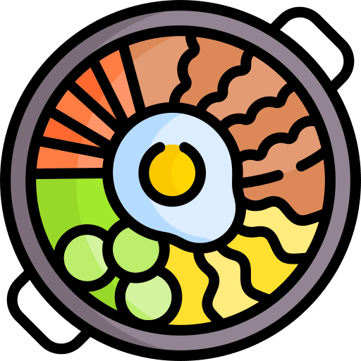 Bibimbap bibimbap food cultures icon