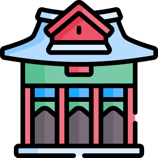 Jogyesa temple palace seoul landmark icon Jogyesa temple palace seoul landmark icon