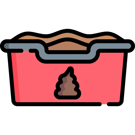 Litter box clean animals litter box icon Litter box clean animals litter box icon