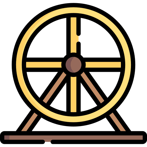 Hamster wheel animal hamster ball exercise icon Hamster wheel animal hamster ball exercise icon