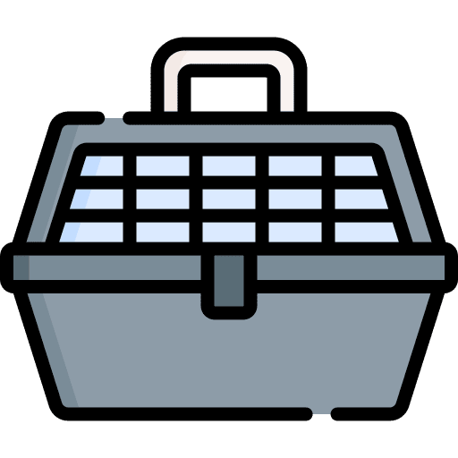 Pet carrier transporter transportation basket icon Pet carrier transporter transportation basket icon