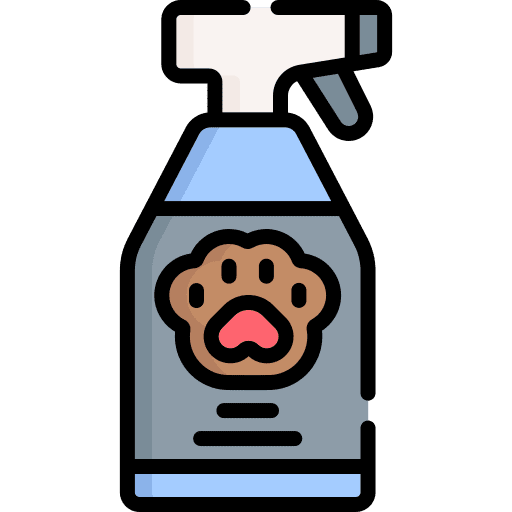 Spray pet animals beauty salon icon Spray pet animals beauty salon icon