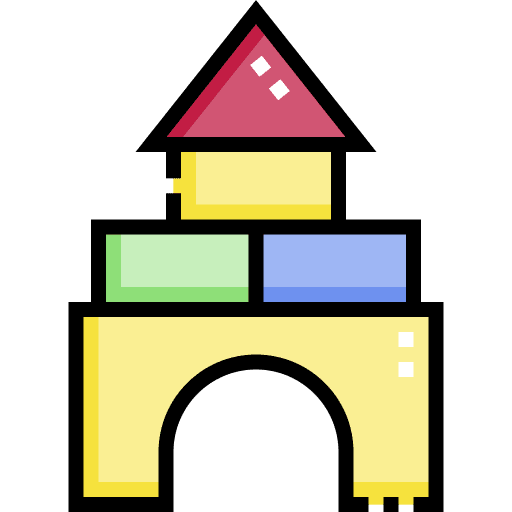 Bricks blocks baby child icon Bricks blocks baby child icon