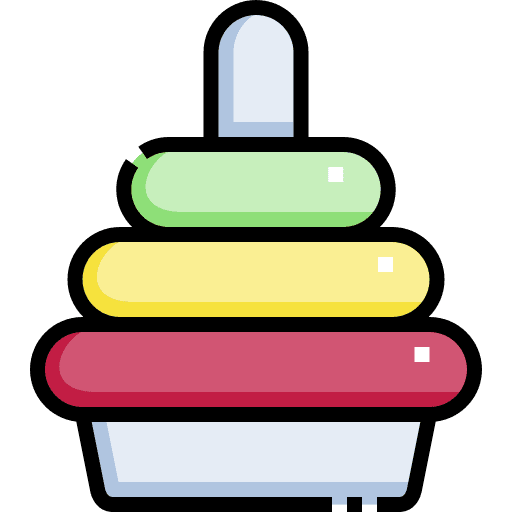 Ring toss toy ring toss children icon Ring toss toy ring toss children icon