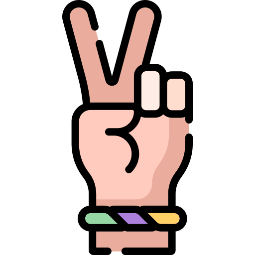 Peace sign peace sign gestures hands and gestures icon