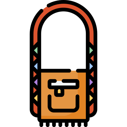 Bag pouch purse pouch bag icon