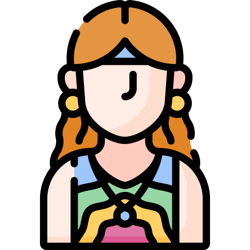Hippie hippies profile avatar icon