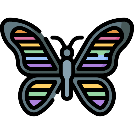 Butterfly butterflies butterfly animals icon