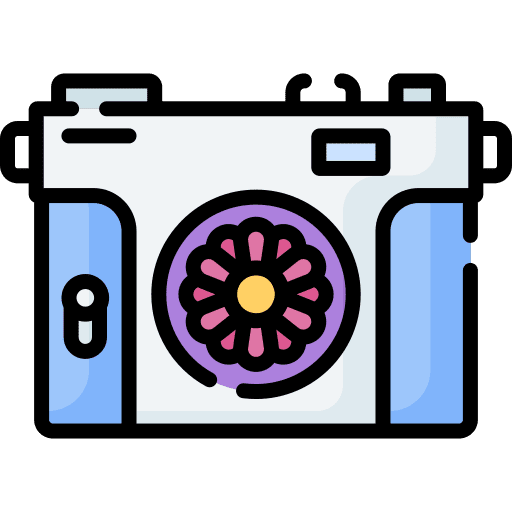 Camera interface photograph camera icon