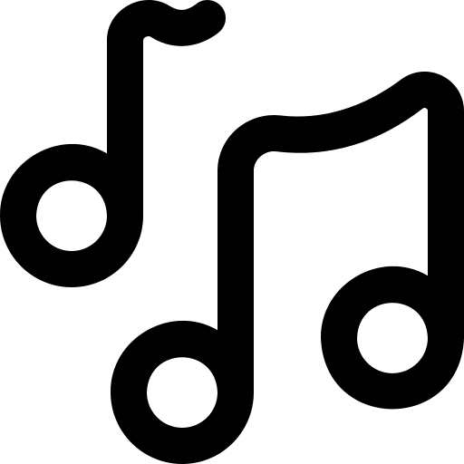 Music music music and multimedia interface icon