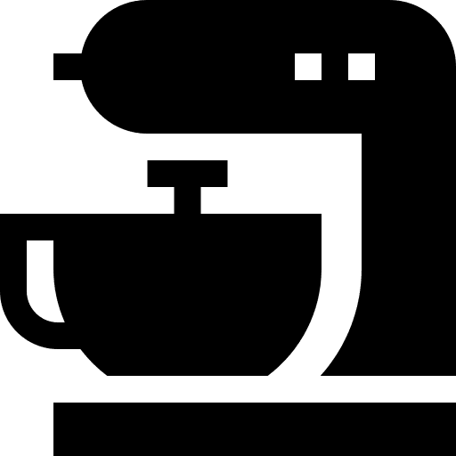 Mixer food and restaurant equipment machine icon