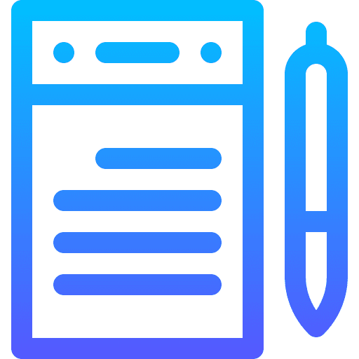 Notepad notebook education notepad icon