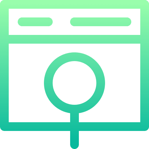 Case study education searching magnifier icon Case study education searching magnifier icon