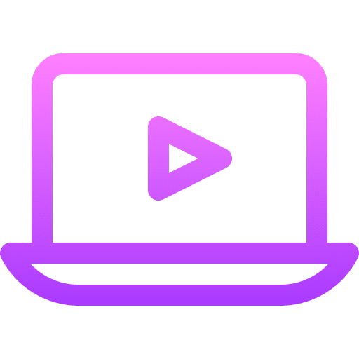 Laptop video multimedia option laptop icon Laptop video multimedia option laptop icon