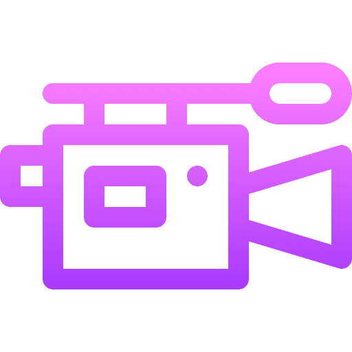 Video camera electronics camera report icon Video camera electronics camera report icon