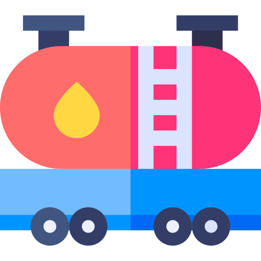 Tanker truck transportation oil tank oil tanker icon