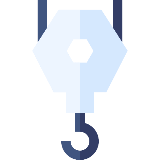 Pulley pulley mechanism lever icon